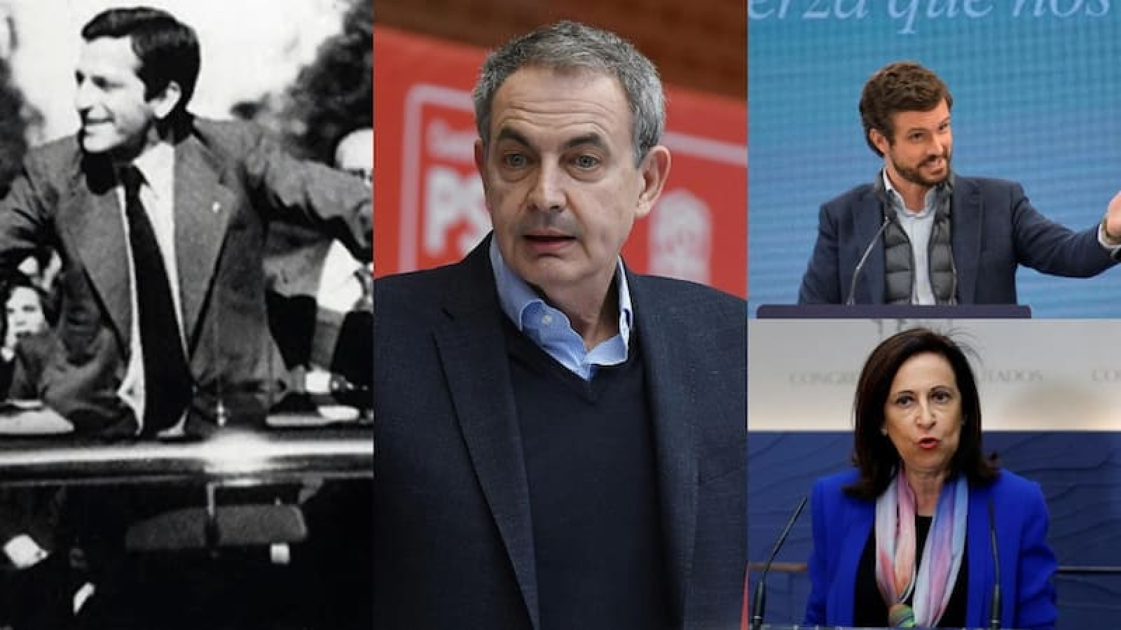De Zapatero a Casado pasando por Iglesias